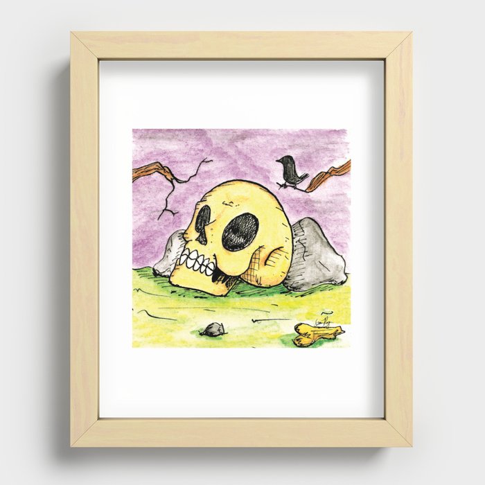 The Horror Recessed Framed Print