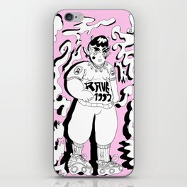 Queer Rave Cartoon Elf iPhone Skin