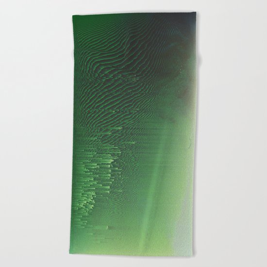 Field of Green Beach Towel