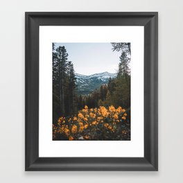 Breckenridge Mountains Gerahmter Kunstdruck