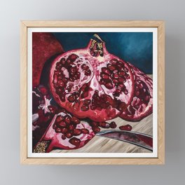 "Don't take my love for Pomegranate" Framed Mini Art Print