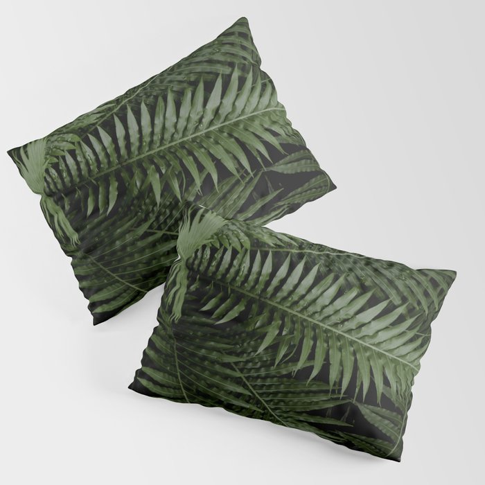 Tropical leaves 02 Pillow Sham