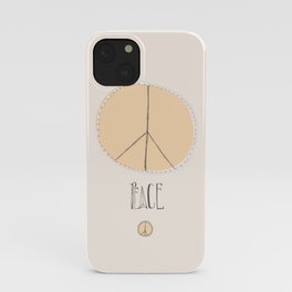 Lovely Little Peace Sign iPhone Case