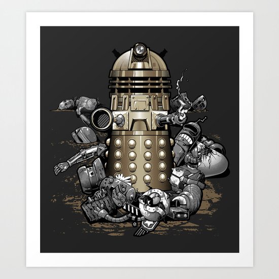 Exterminated! Art Print