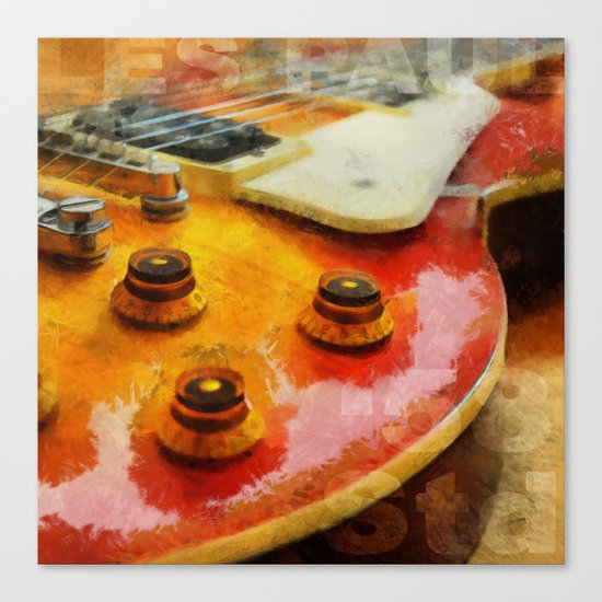 Les Paul Std 1958 Vos Canvas Print