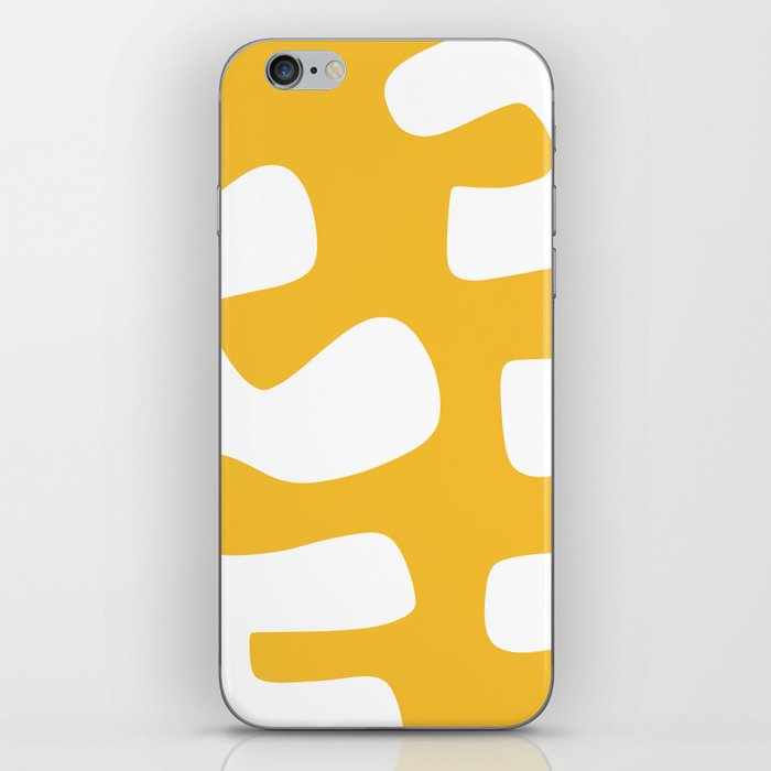 Abstract minimal plant color block 19 iPhone Skin
