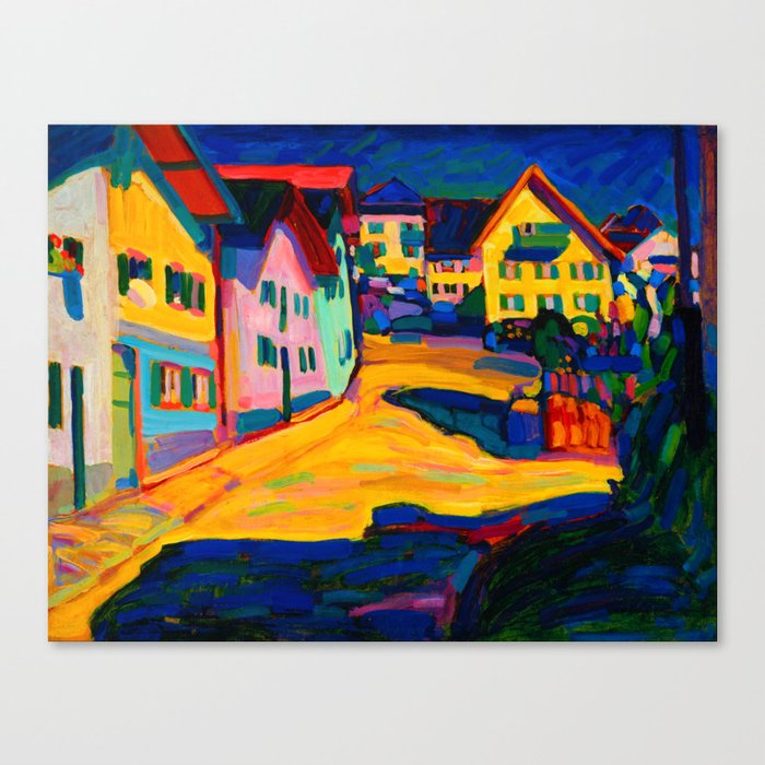 Wassily Kandinsky, New colors Canvas Print