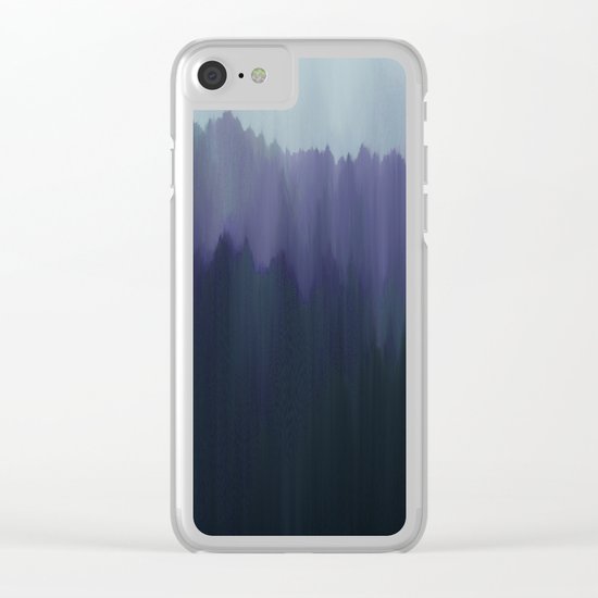 Cold Night Clear iPhone Case