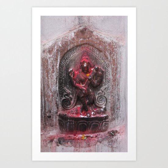 Bodhinath Shrine - 5 of 6 Art Print