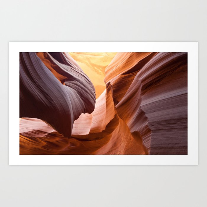 Antelope Canyon Sandstone Slot Art Print