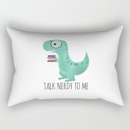 Talk Nerdy To Me Rectangular Pillow