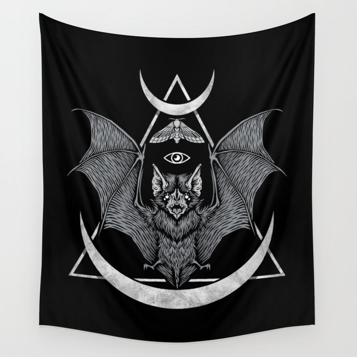 Bat tapestry clearance