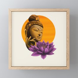 Zen Framed Mini Art Print