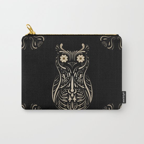 A wise bird the Owl. Carry-All Pouch