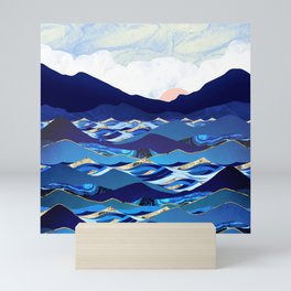 Ocean Blue Mini Art Print