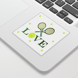 TENNIS LOVE Sticker