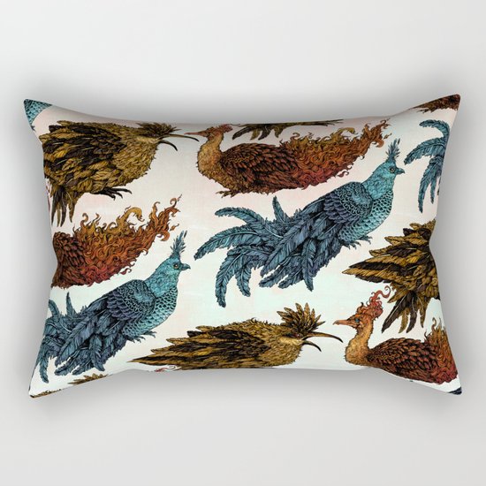 Legendary Birds Rectangular Pillow