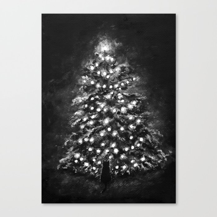 Christmas tree Canvas Print