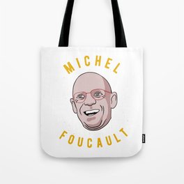 Michel Foucault Philosophy Tote Bag