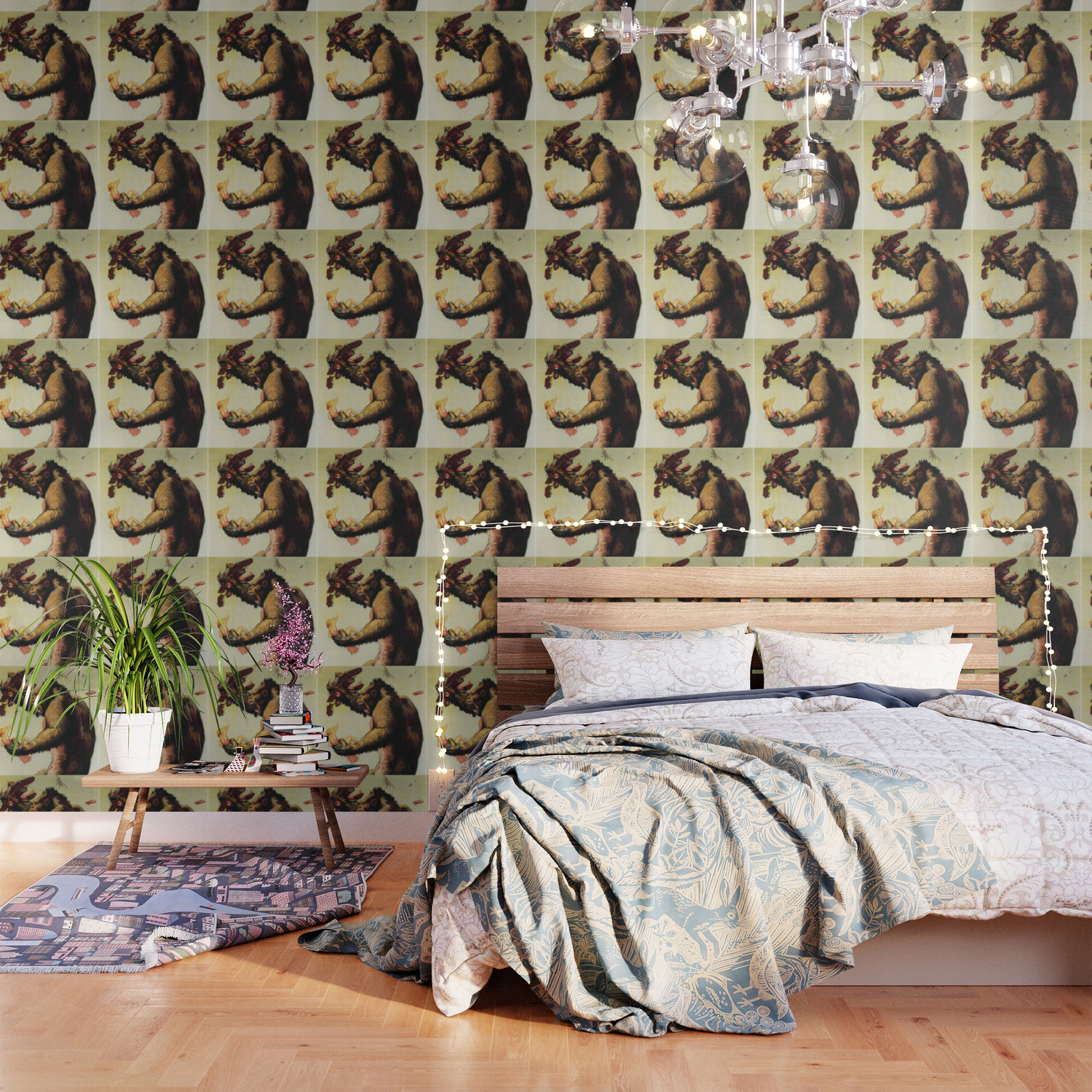 King Kong 1933 Wallpaper by Bacchus Del Nueve | Society6