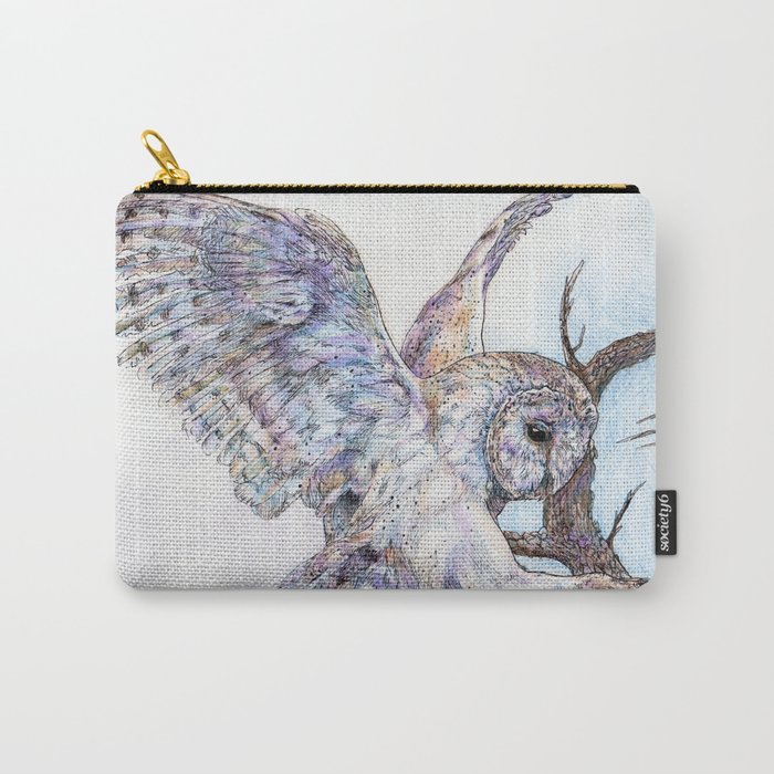 Barn Owl Carry-All Pouch