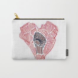Untitled (Heart Fist) Carry-All Pouch