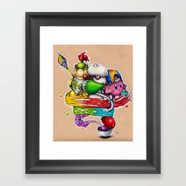 Color Squad Framed Art Print