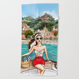 Always Amalfi Beach Towel