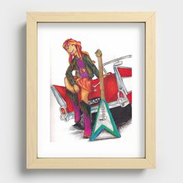 Rockin n Rollin Recessed Framed Print