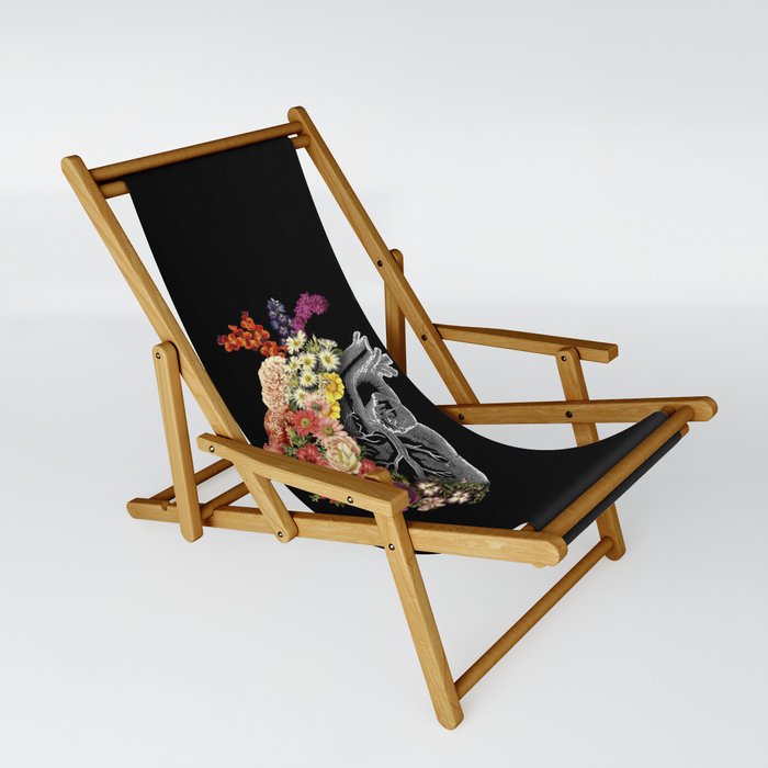Flower Heart Spring Sling Chair