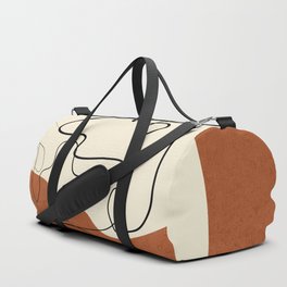 Abstract Portrait 5 Duffle Bag