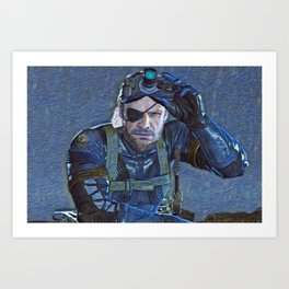 Metal Gear Solid Art Prints For Any Decor Style Society6