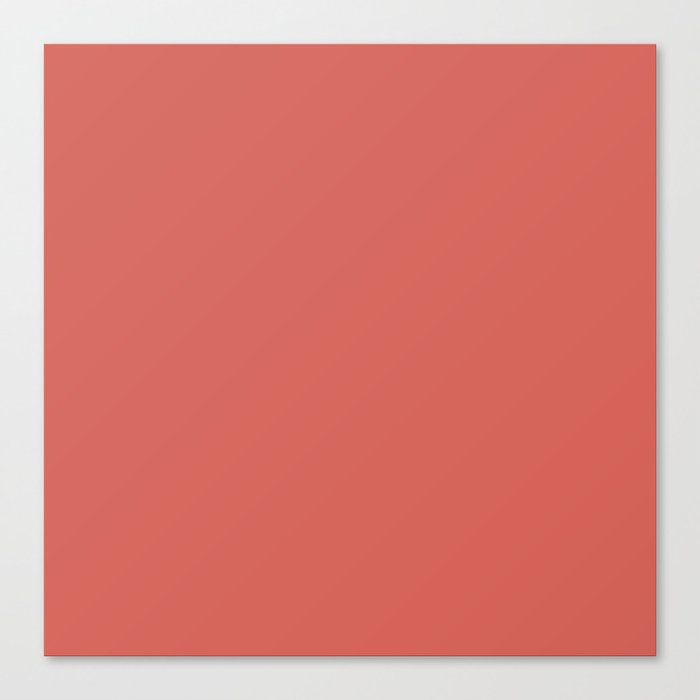 Sunny Red Canvas Print