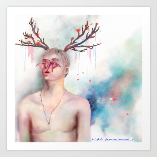 Butterfly Feelings Art Print