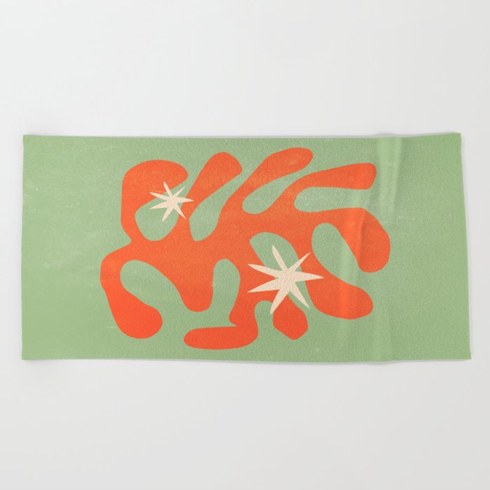 Riviera: Paper Cutouts Matisse Edition Beach Towel