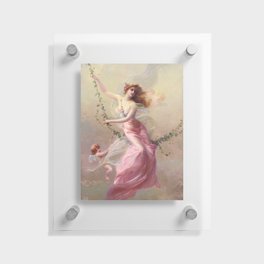 Édouard Bisson - The Swing Floating Acrylic Print
