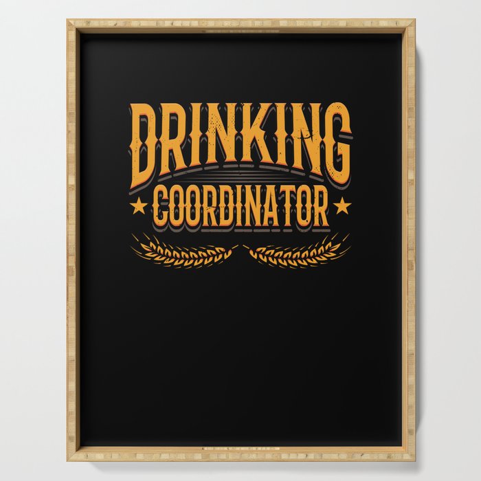 Drinking Coordinator Serving Tray