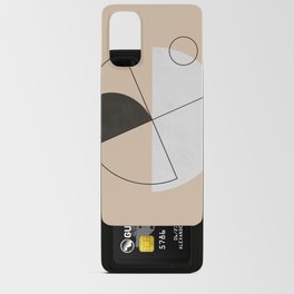 Abstraction_BAUHAUS_GEOMETRIC_CIRCLE_CYCLE_LOVE_POP_ART_0606A Android Card Case