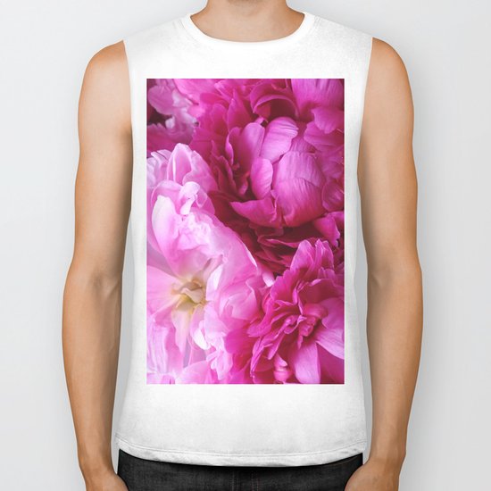 Peony Dreams Biker Tank