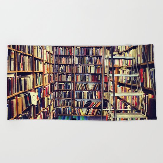 Books Beach Towel