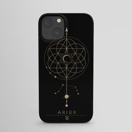Aries Zodiac Constellation iPhone Case