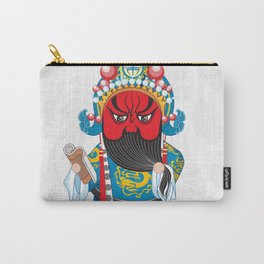 Beijing Opera Character GuanYu Carry-All Pouch