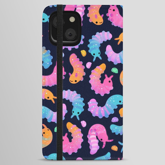 Sour velvet worm and Gummy water bear iPhone Wallet Case