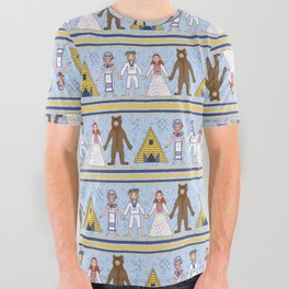 Midsommar Repeat Pattern #2 All Over Graphic Tee