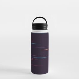 Glitch of the Future Synthwave Water Bottle