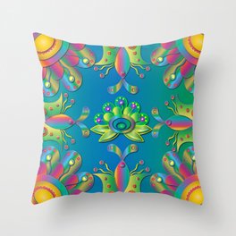 Psychedelic 2 Throw Pillow