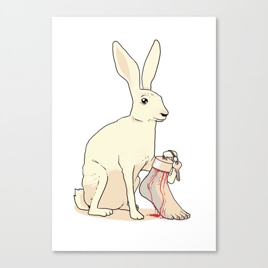 Lucky Keychain Canvas Print