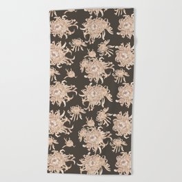 Golden chrysanthemum2 Beach Towel