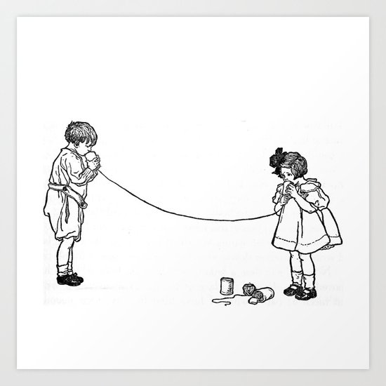 Secrets Art Print