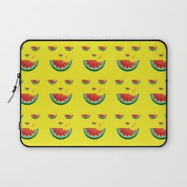 Watermelonween Face Laptop Sleeve